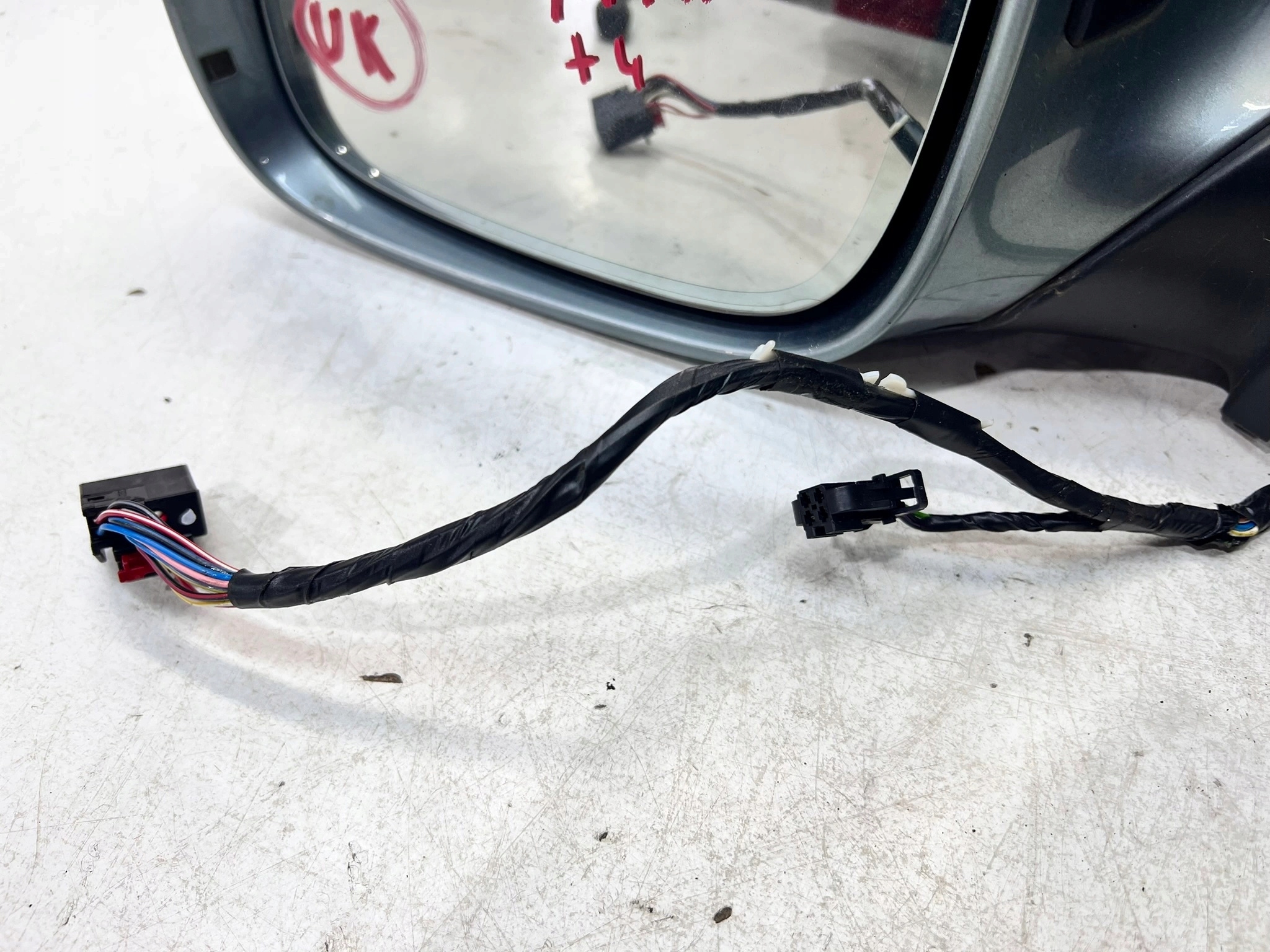 mirror exterior left AUDI Q7 4L LY7E 14+4PIN