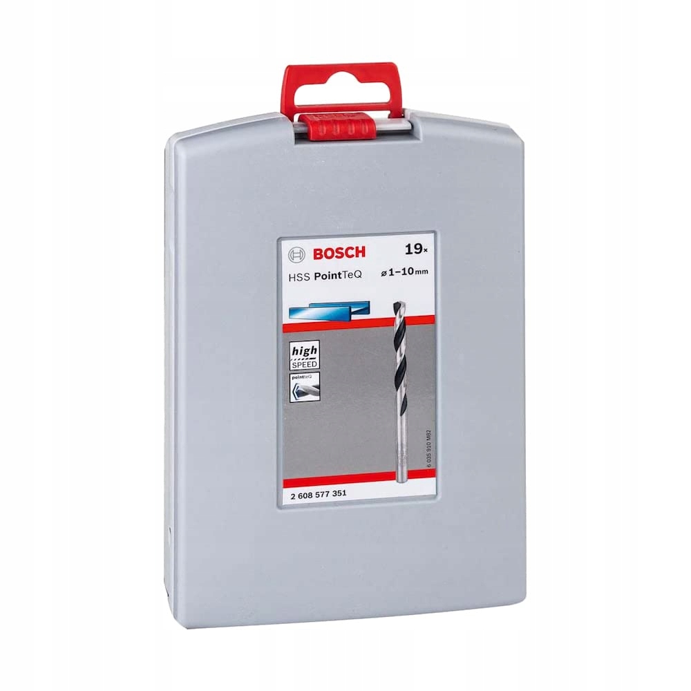BOSCH Professional Zestaw 19 Wierteł HSS PointTeQ Do Metalu ProBox — miniatura 3