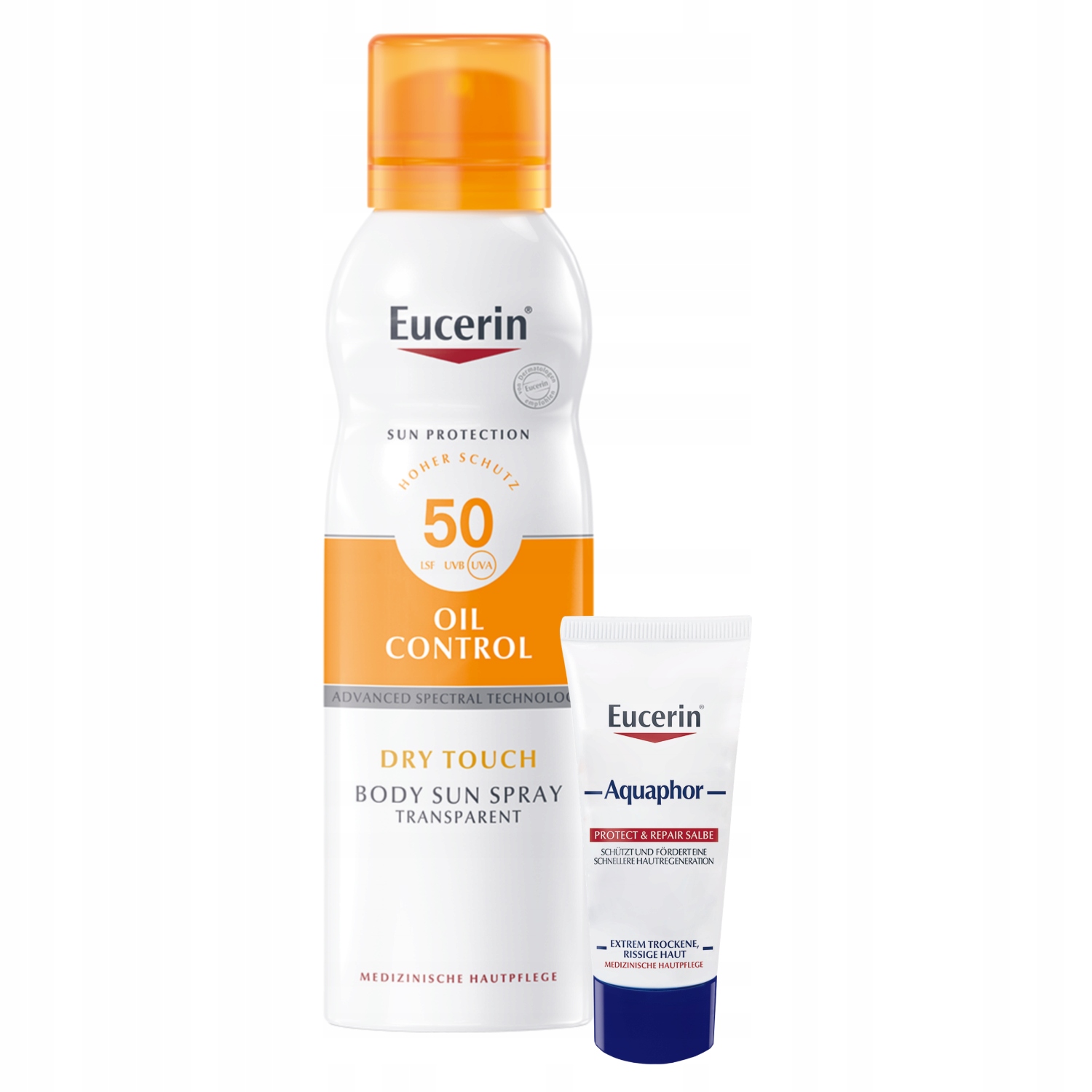 Eucerin Oil Control Spf 50 Transparentny Spray do ciała 200ml