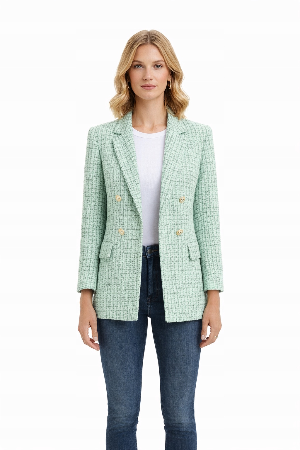 Sako Vzor Mřížka Modrá S 1I4A