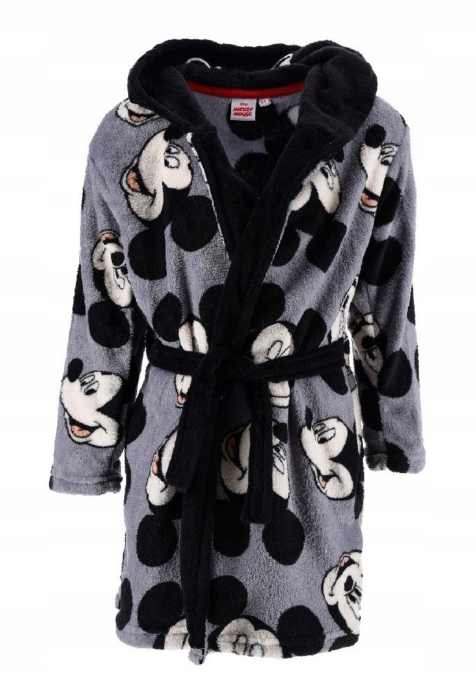 

Szary szlafrok chłopięcy Myszka Mickey 98