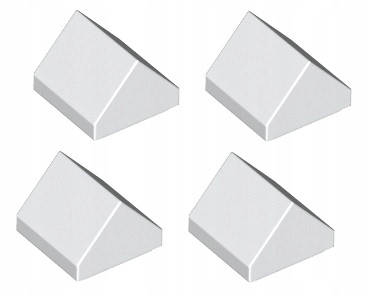 

Lego skos daszek 1x1 biały 4 szt 35464 Nowy