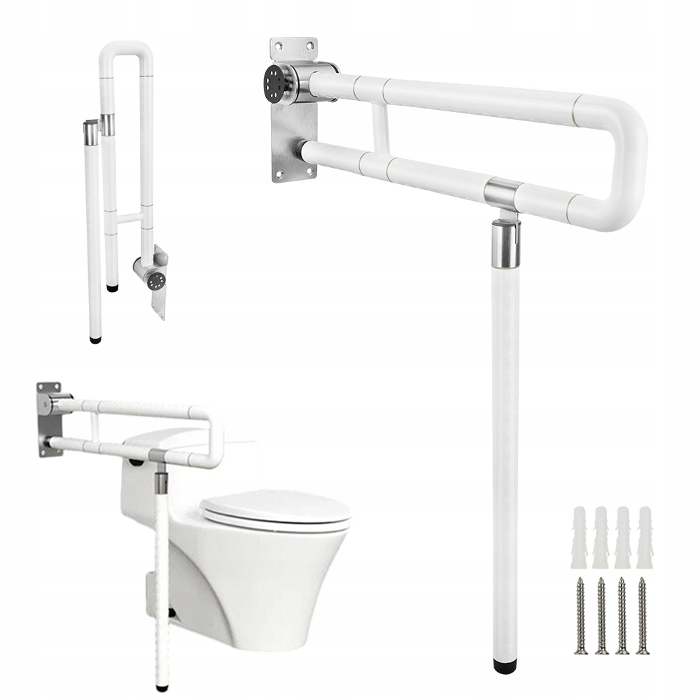 Uchwyt składany 60cm łazienkowy niepełnosprawnych wytrzymały trwały 200kg