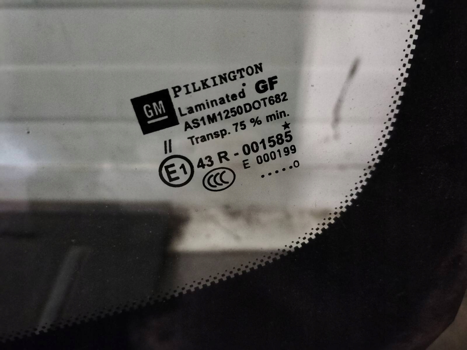 window iron front OPEL ASTRA J HB 5D MAZOWSZE