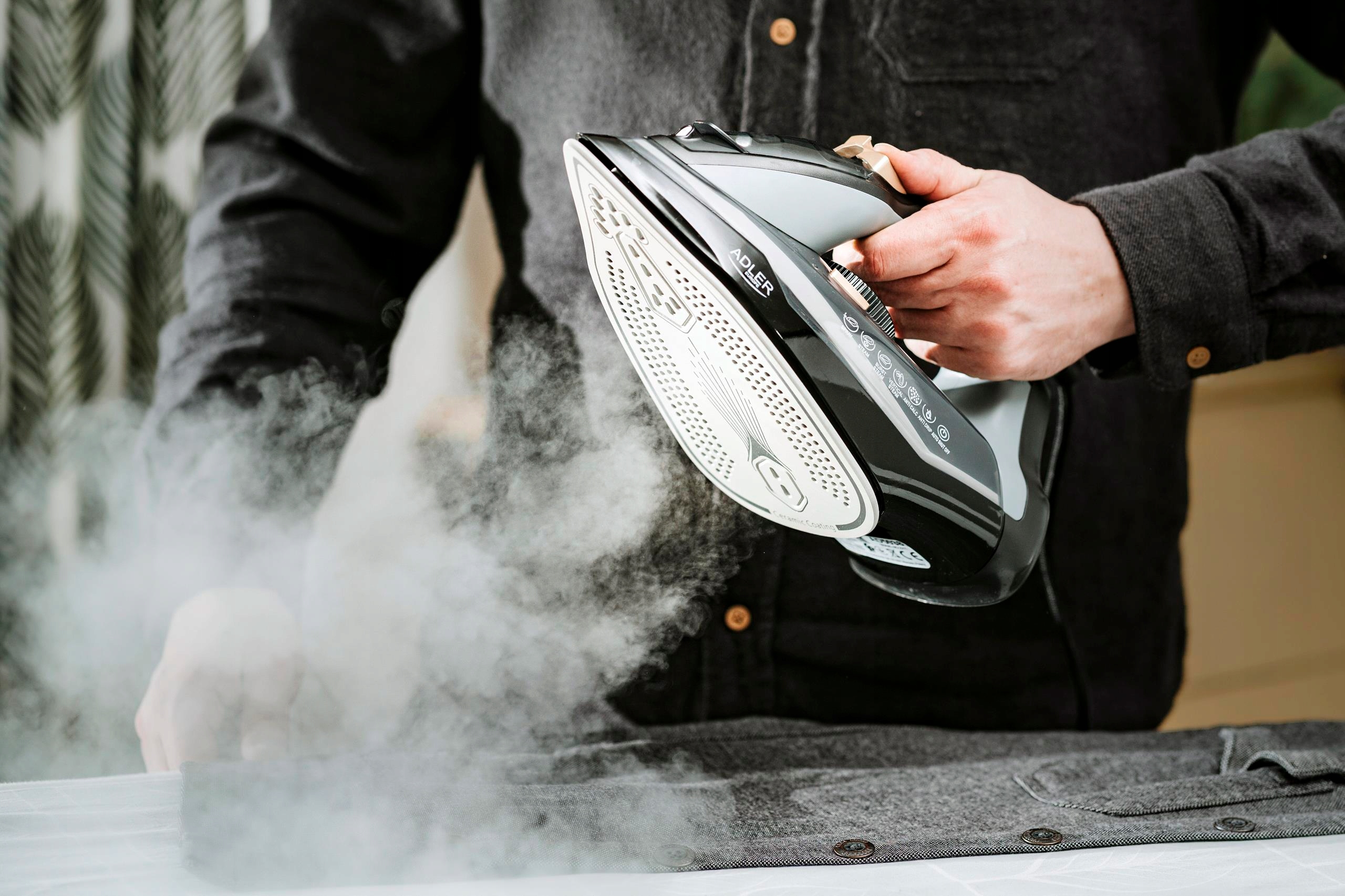 ŻELAZKO PAROWE 3000W STRAŻAK ANTI-CALC ANTI-DRIP Moc 3000 W