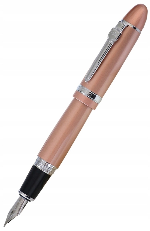 Pióro Jinhao 159 | różowe | połysk | chrom | M