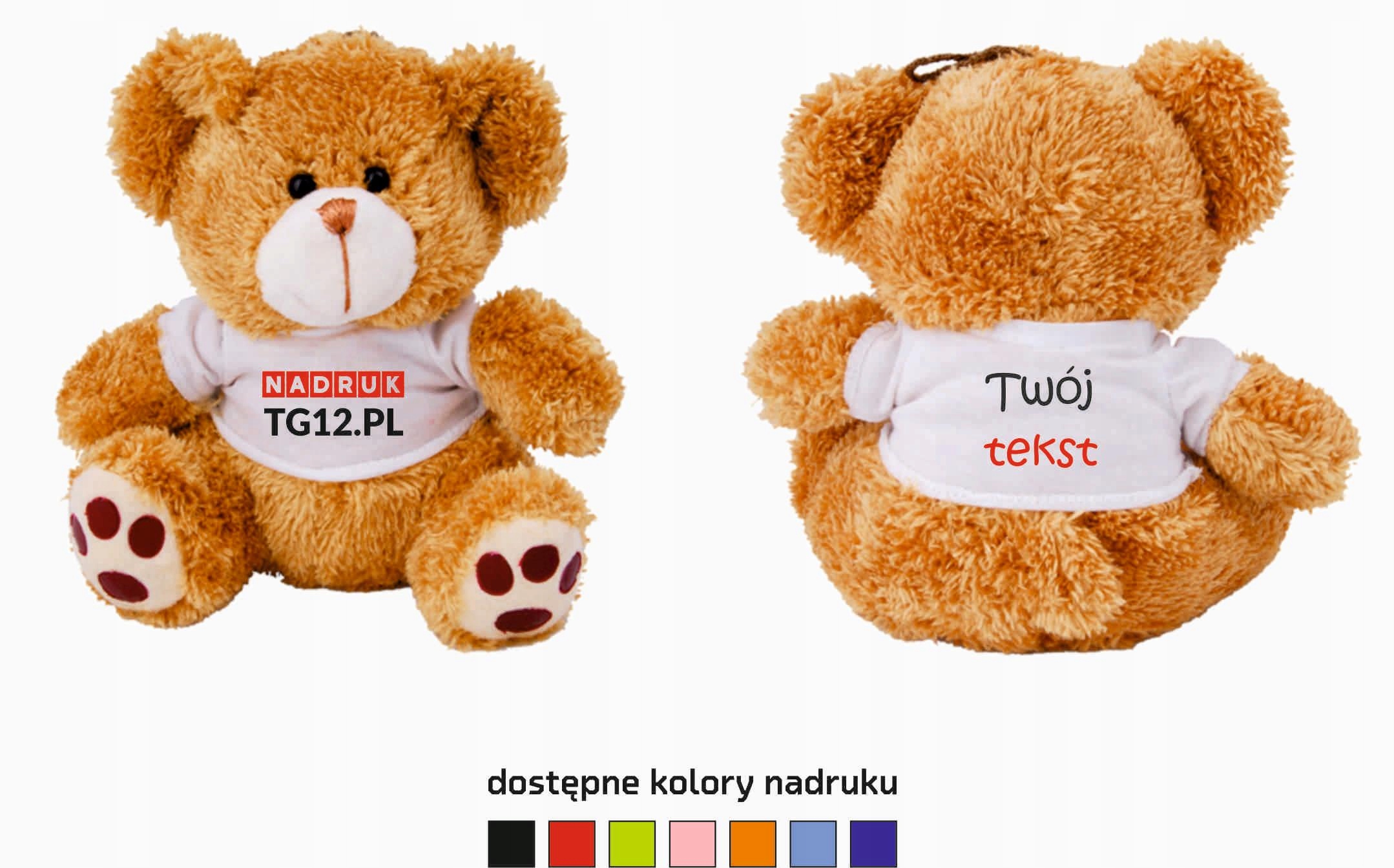 miś z nadrukiem, maskotka, Teddy Bear, 21cm Kod producenta R74004.10