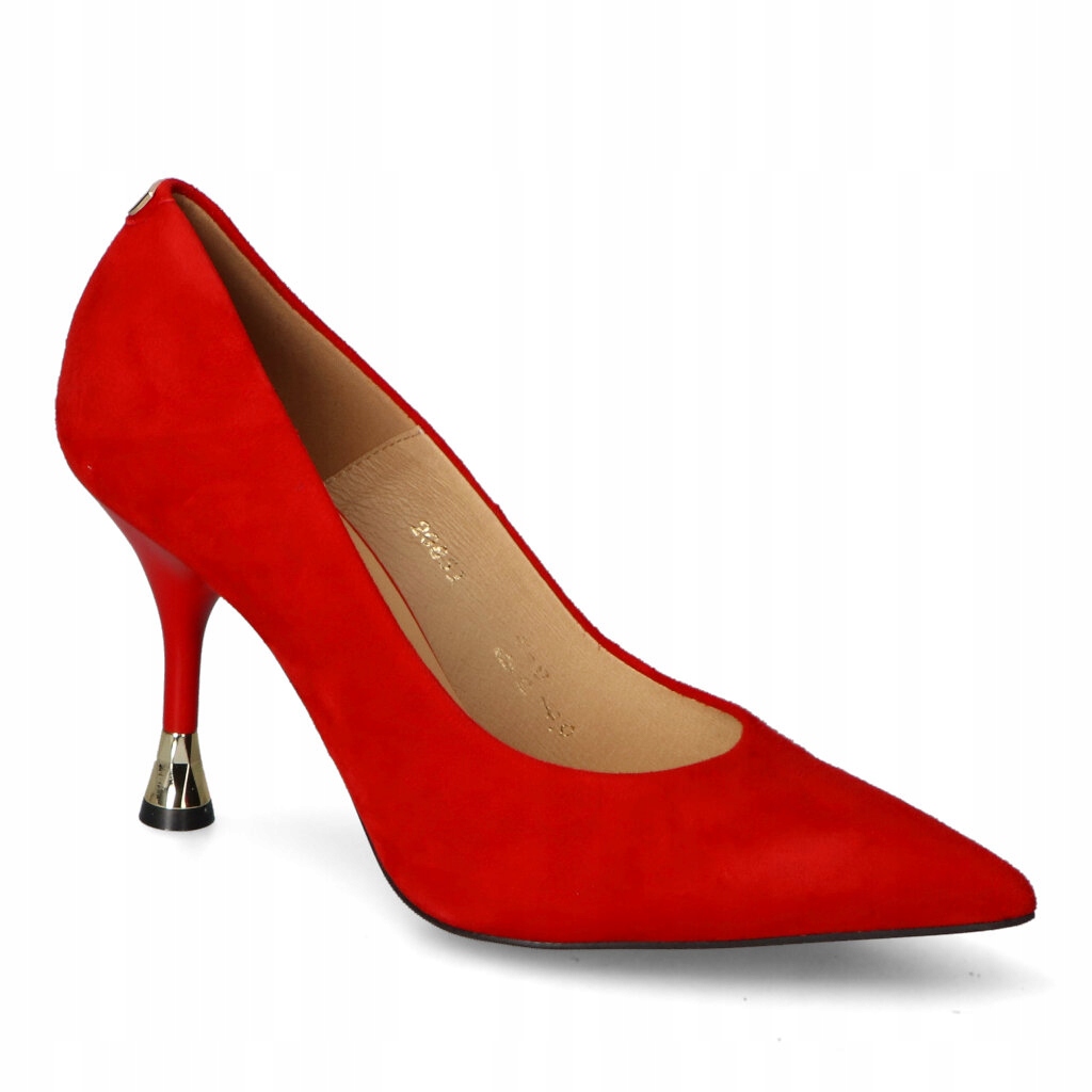 Boty Sala 20851/1668 Červený semiš 36