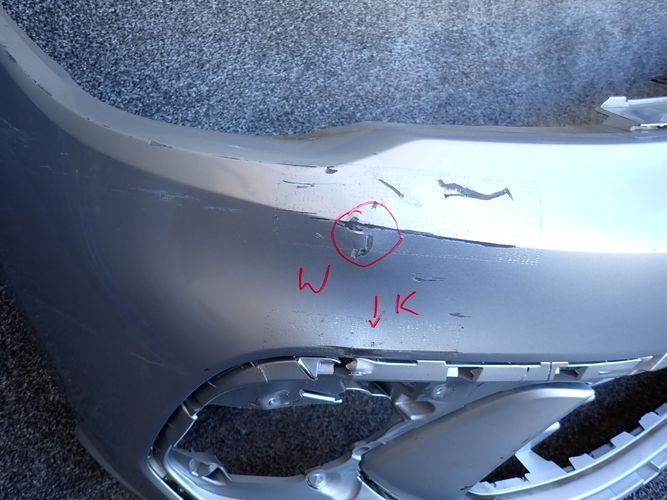 VW POLO 2G GTI LIFT 21- FRONTSTOSSSTANGE VORNE