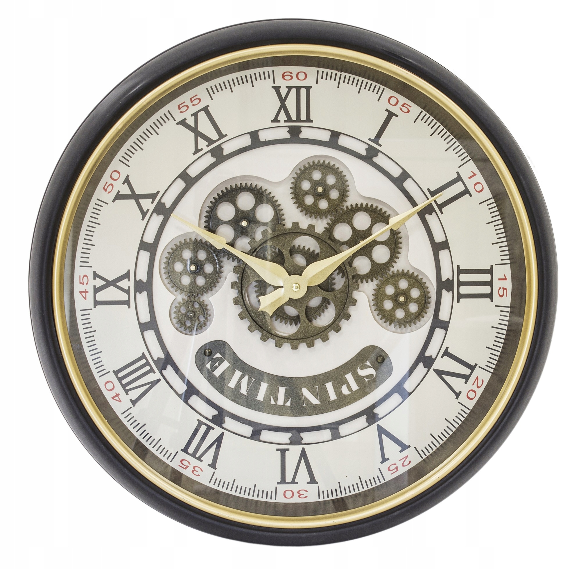 

Stylowy nowoczesny rzymski zegar ruchomy mechanizm