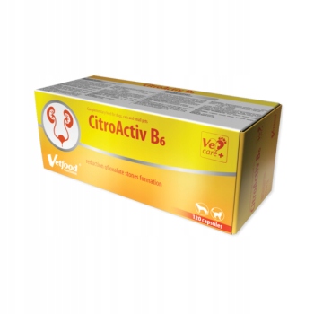 Vetfood CitroActiv B6 120 kapsułek Uroforce Plus
