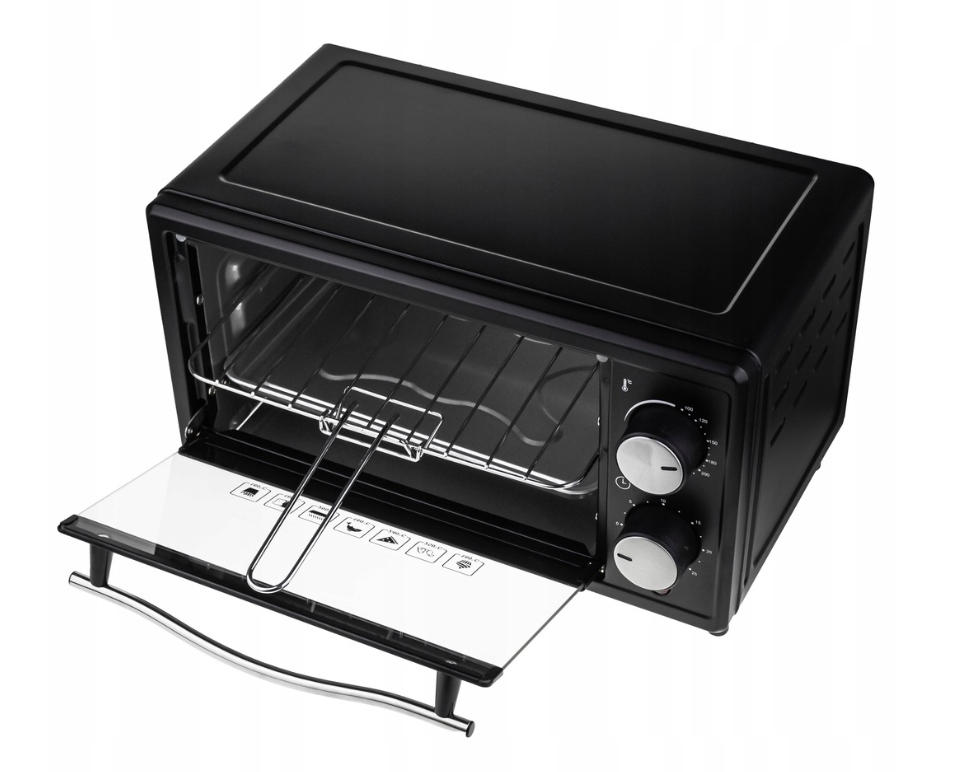 MINI PIEKARNIK ELEKTRYCZNY WOLNOSTOJĄCY GRILL 10L Model Esperanza 004 2025