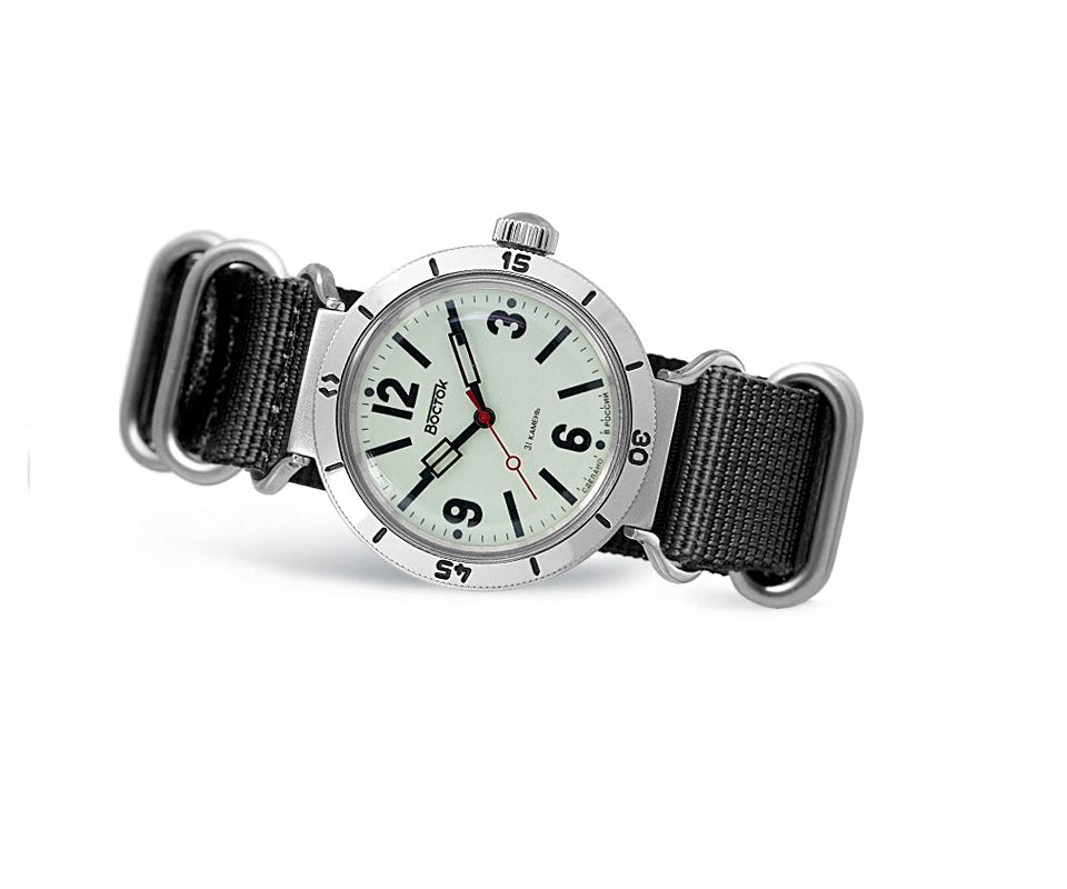 Hodinky Vostok Automatik Amphibia 2415.01/61068В Retro