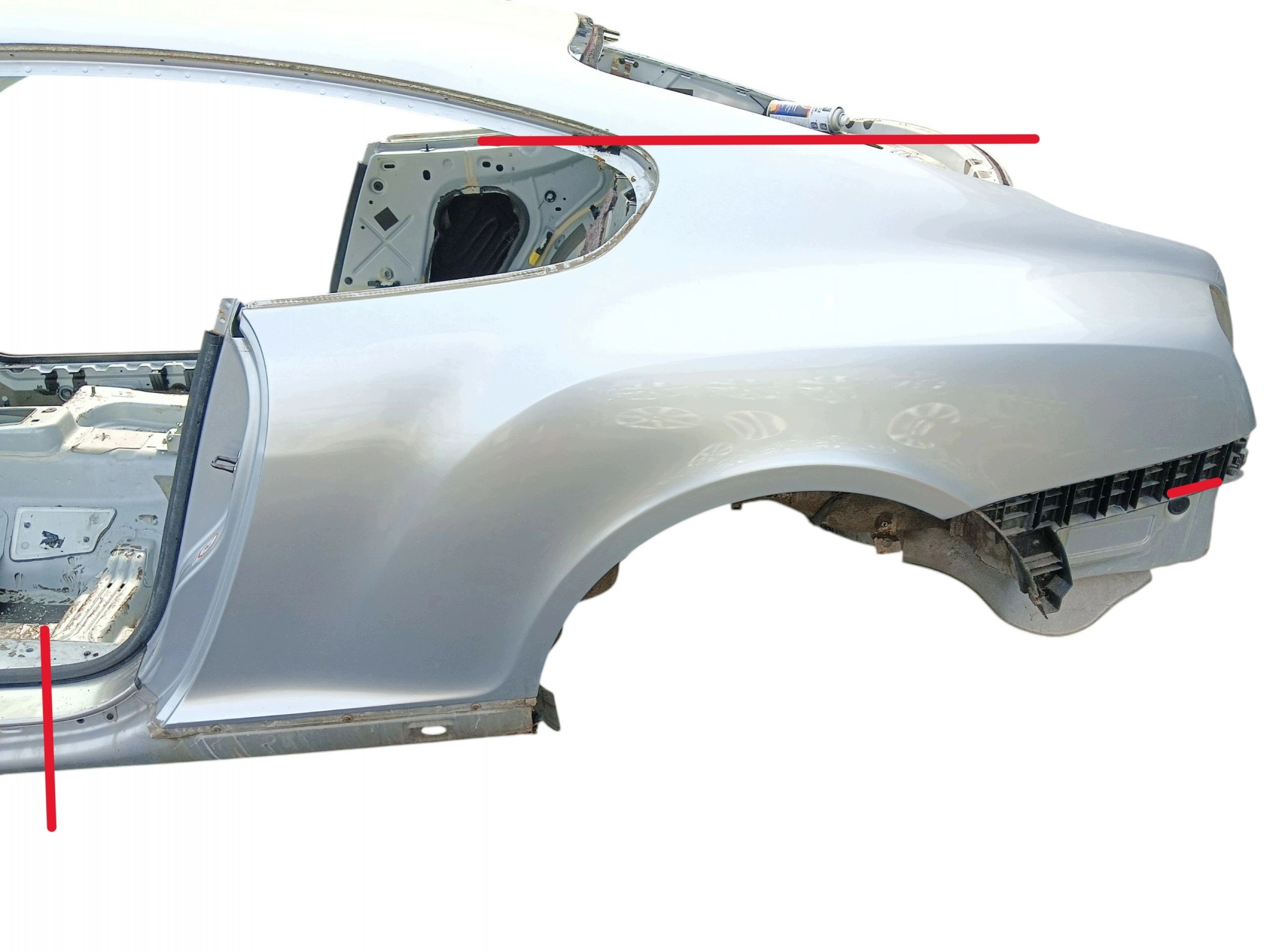 parafango sinistra posteriore BENTLEY CONTINENTAL GT e LAK: LG9R (03-10)