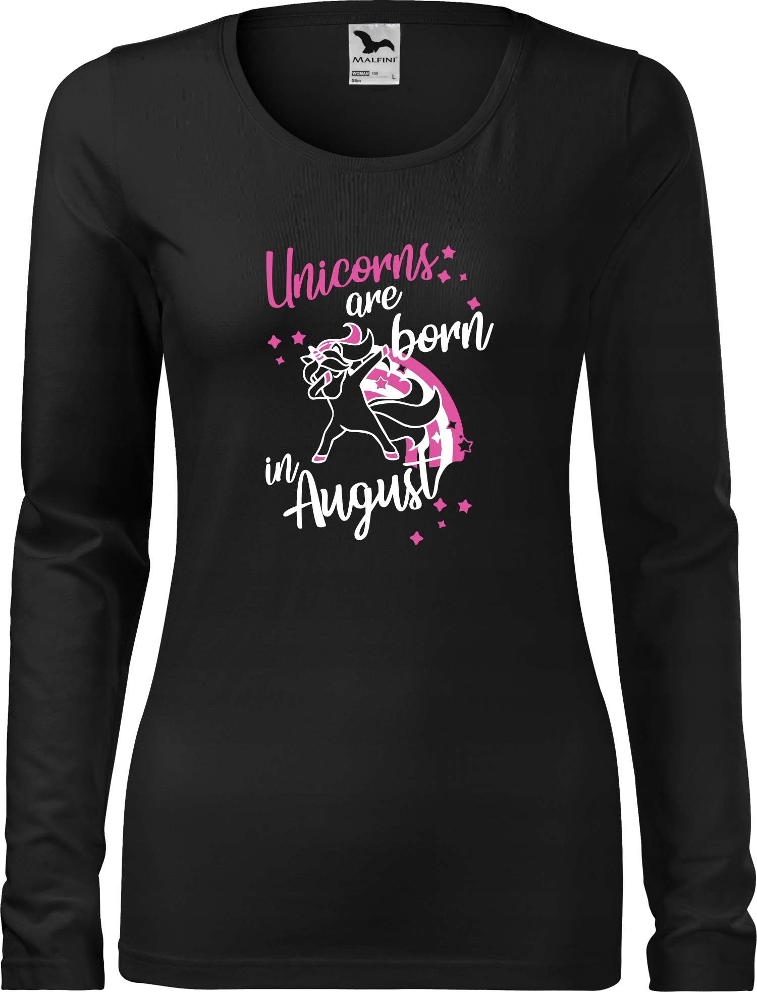 

Bluzka Super Prezent Unicorns are born in August