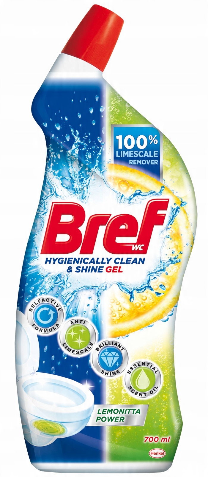 

Bref Lemonitta Power Żel do Toalety Wc 700ml