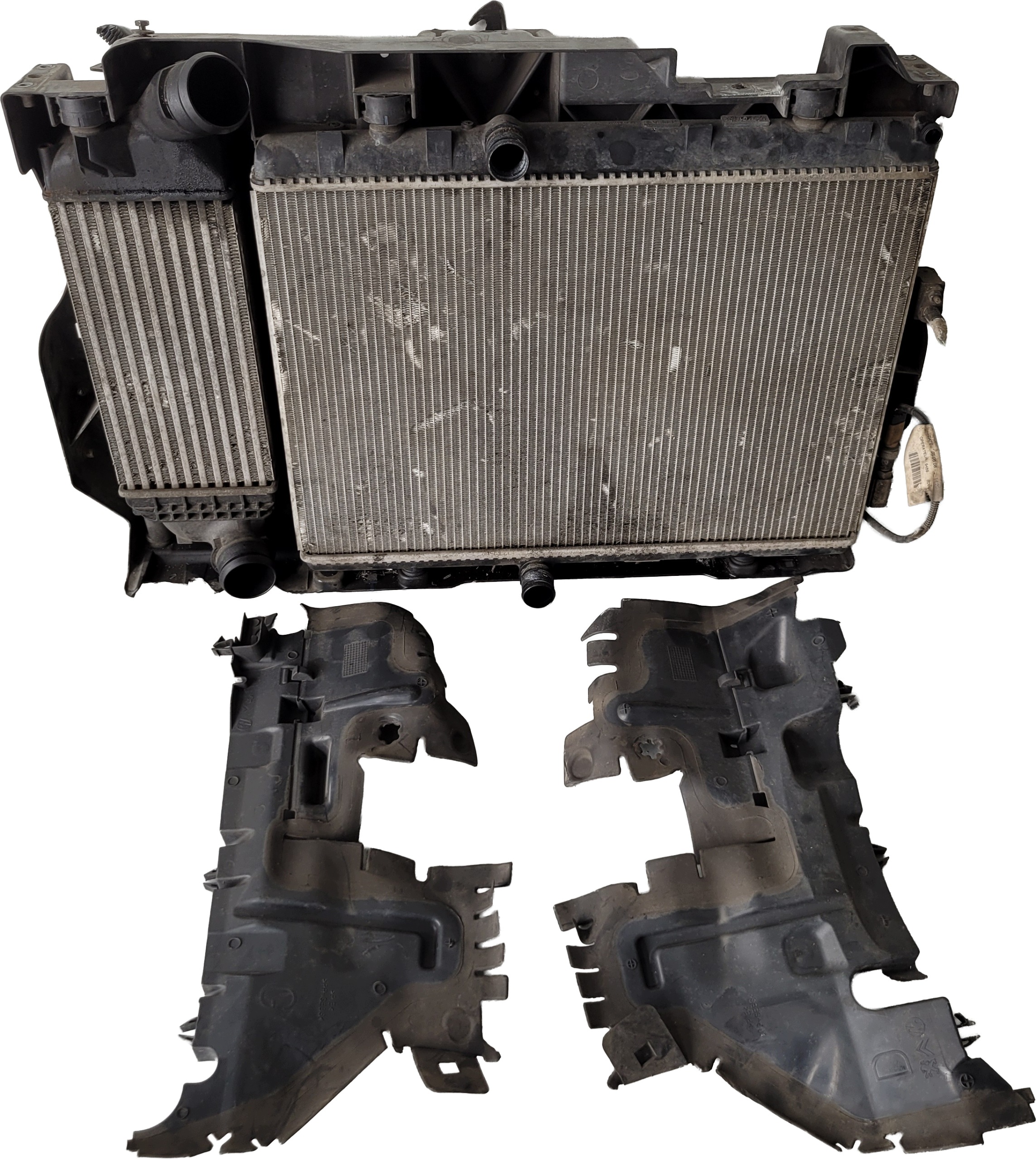 CITROEN C5 III 2.0 HDI support panel for radiators radiator pillar iron