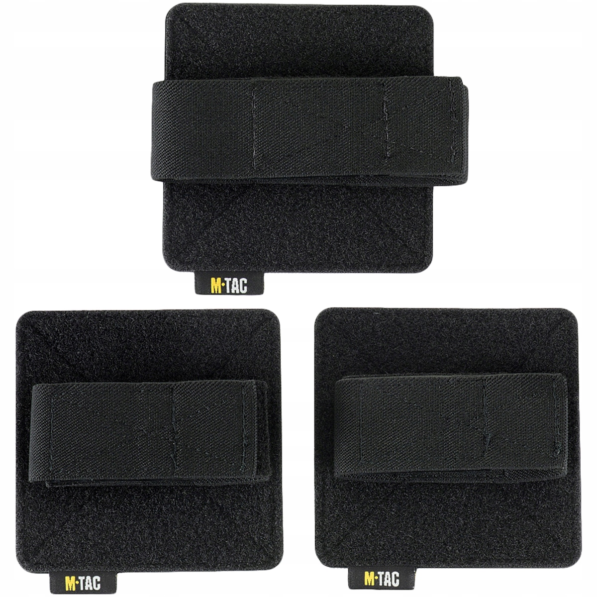 Wkładki do plecaka zestaw 3 sztuki panel velcro M-Tac czarne