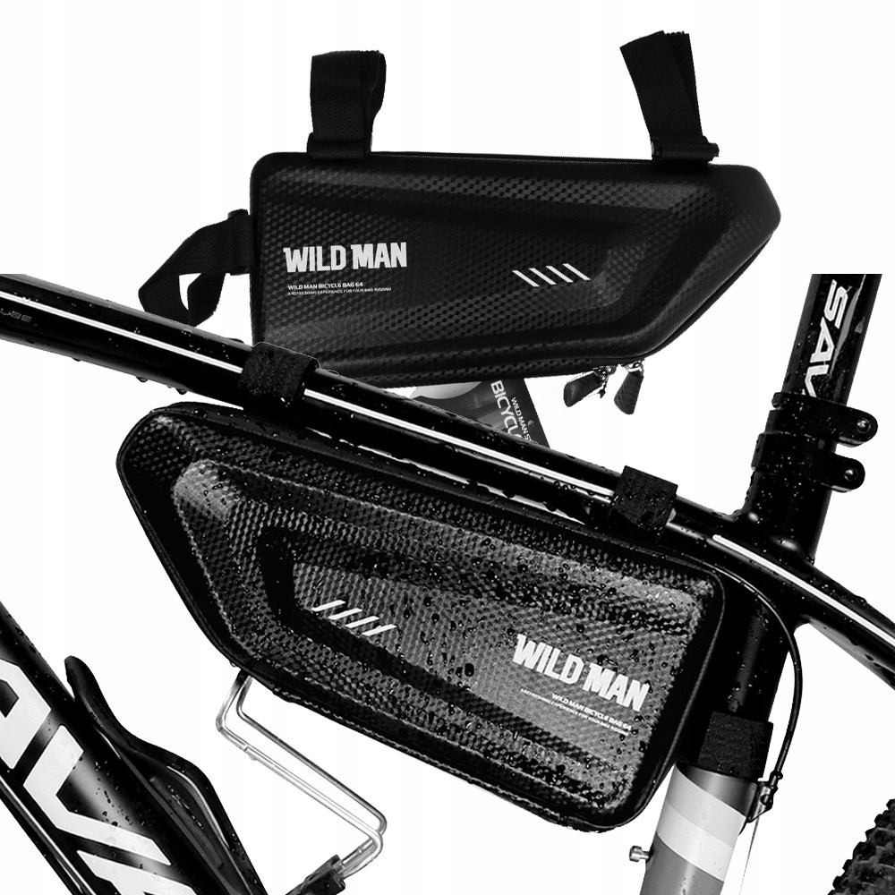 

Sakwa Wildman Hardpouch Bike Mount ”E4” Black