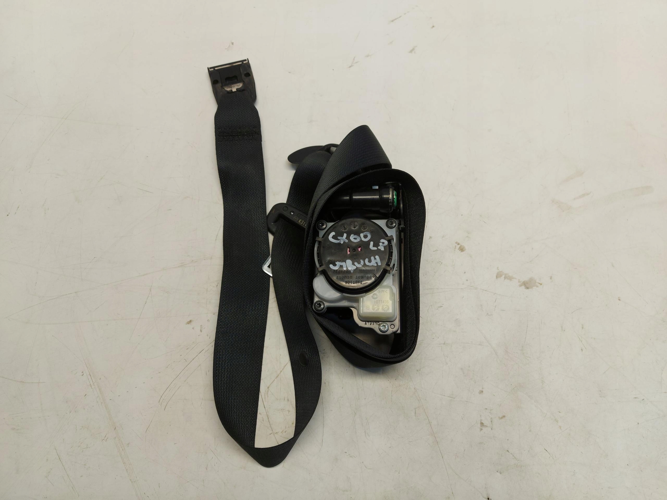 Mazda CX60 PHEV tension belt safety left front WYBUCH