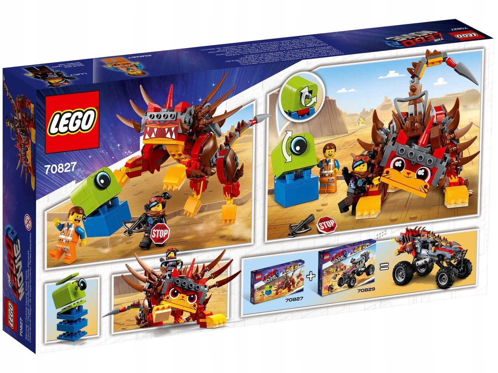 LEGO 70827 The LEGO Movie 2 UltraKocia Kot Kociak Bohater brak