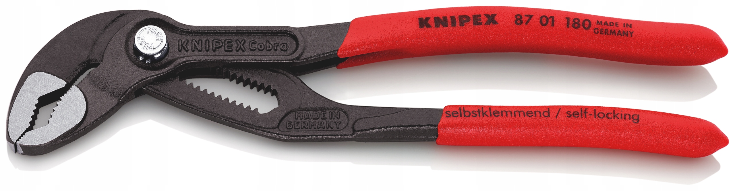 Kleště Stavitelné Cobra Knipex Klíč Na Trubky 180 MM 18 Poloh Nastavení