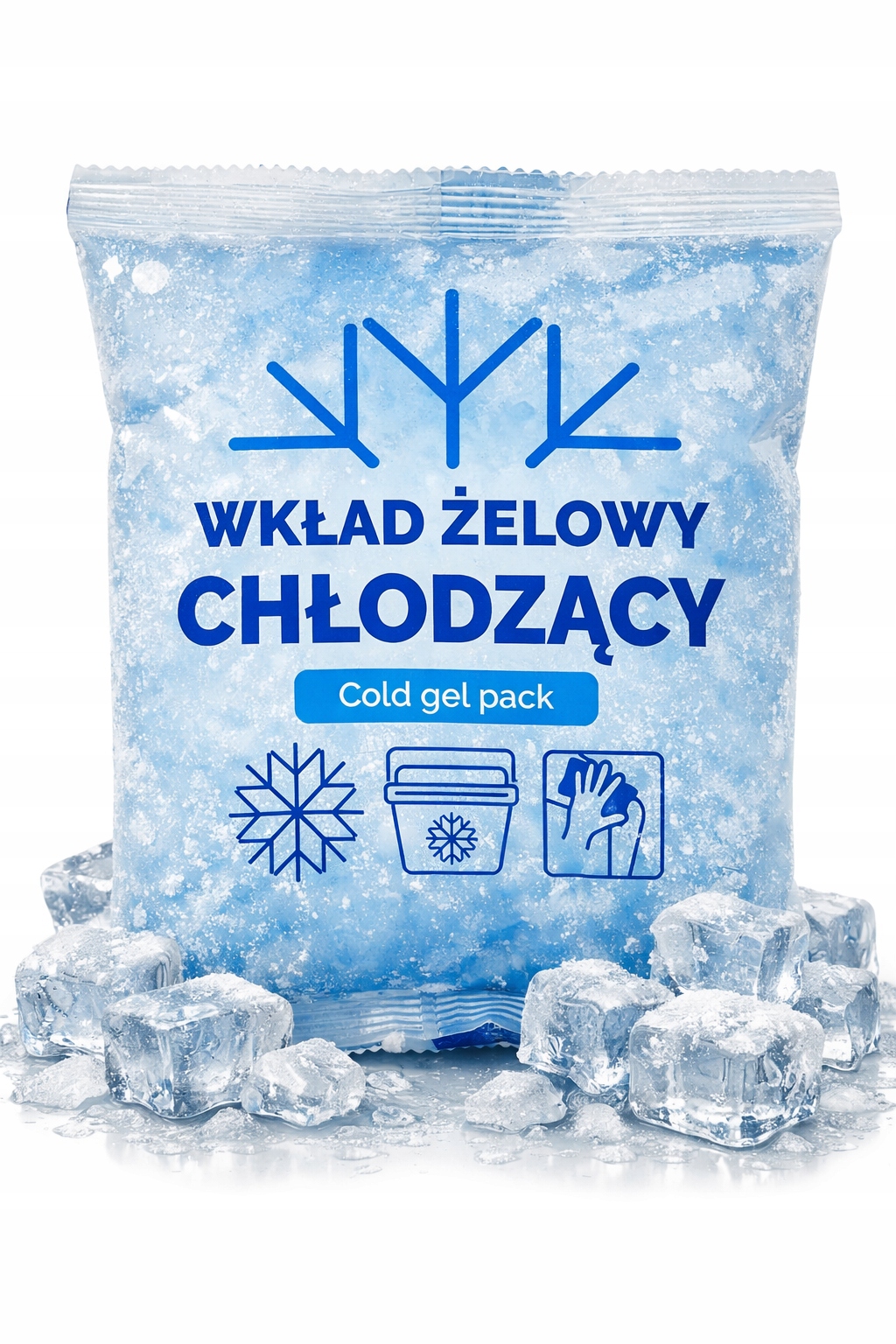 Wkład Żelowy Chłodzący 440G do lodówki turystycznej torby termicznej
