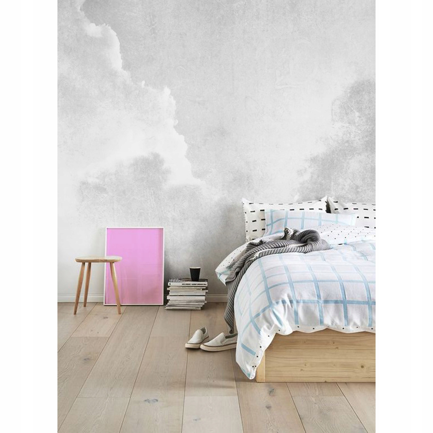 

Fototapeta na ścianę Szare niebo vintage 208x146cm