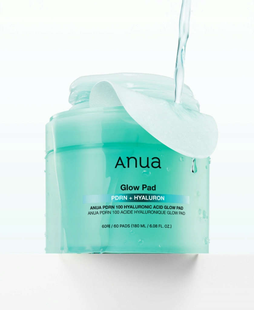 Anua Glow Pdrn Hyaluronic Pads 180 ml (60 ks) – Hydratační vločky