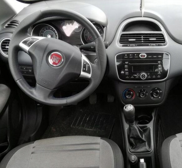 FIAT PUNTO EVO RAMKA RADIOWA 1DIN CZARNY POŁYSK Marka Inna