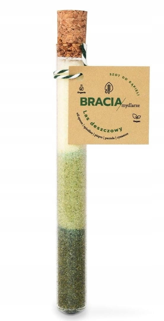 

Bracia Mydlarze Shot sól do kąpieli Las Deszczowy
