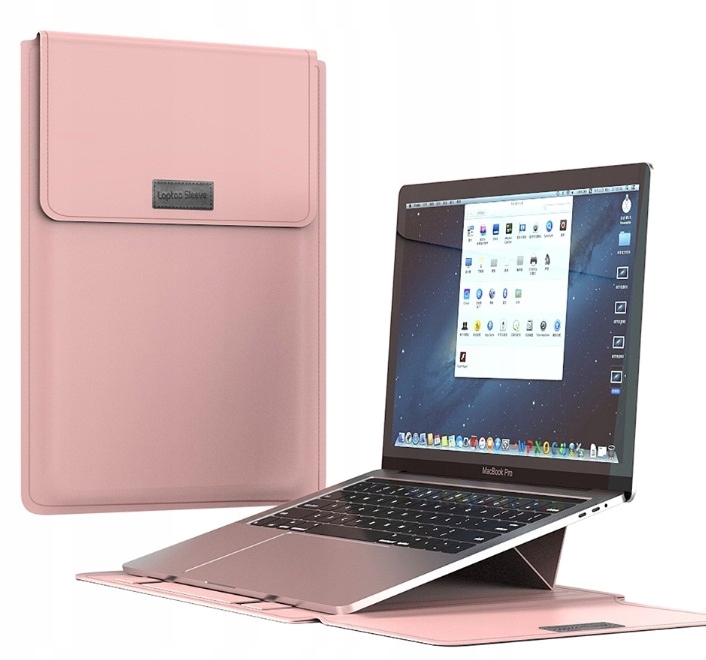 

Etui pokrowiec na laptopa z funkcją podstawki 15''
