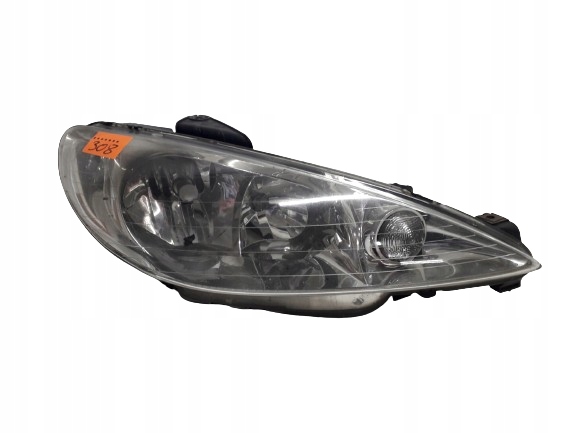 PEUGEOT 206 01-09 LAMPA PRAWY PRZÓD 9628666780