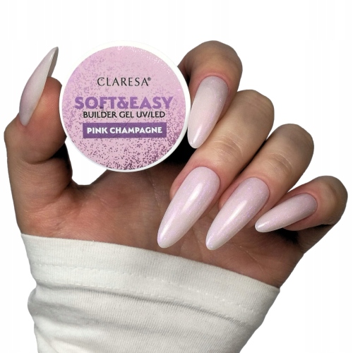 

Claresa Soft&easy Budujący Żel Pink Champagne 45G