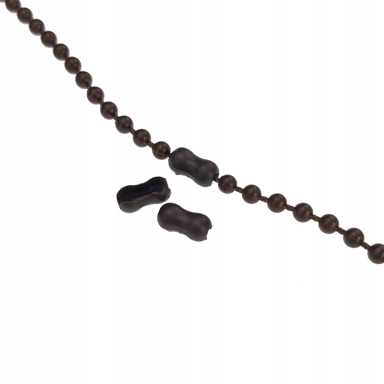 

Łącznik łańcuszka rolet zrywalny 4,4mm ciemny brąz