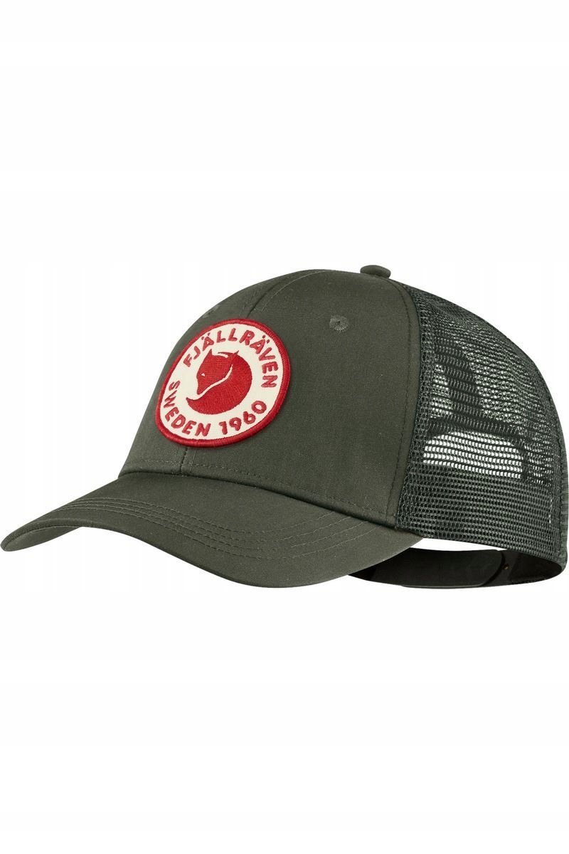 Fjallraven Czapka z daszkiem 1960 Logo Langtradarkeps zielona L/XL