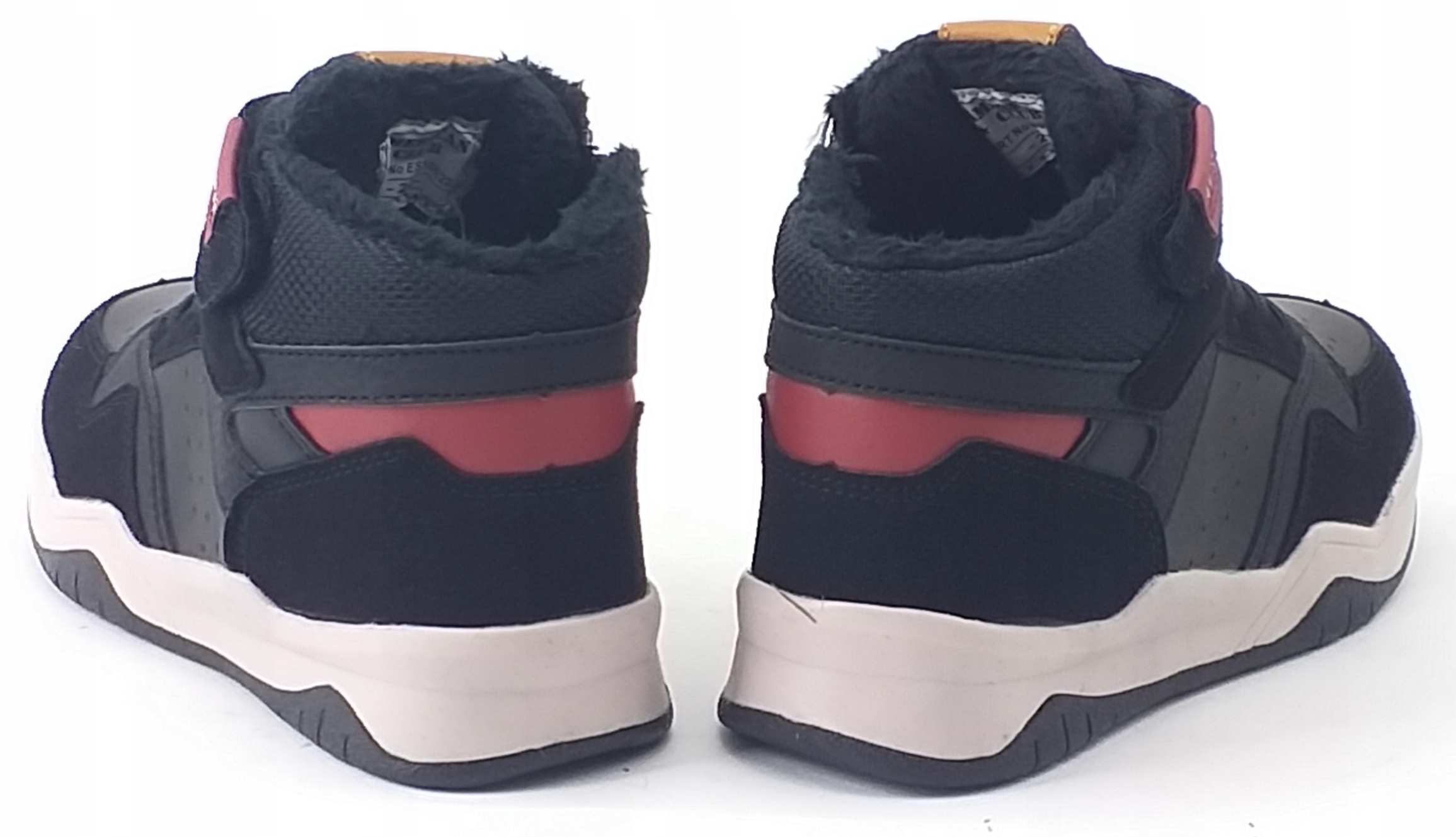 TRAPERY AMERICAN CLUB ZIMOWE CIEPŁE TRZEWIKI OBUWIE NA RZEP CZARNE 29 Rozmiar 29