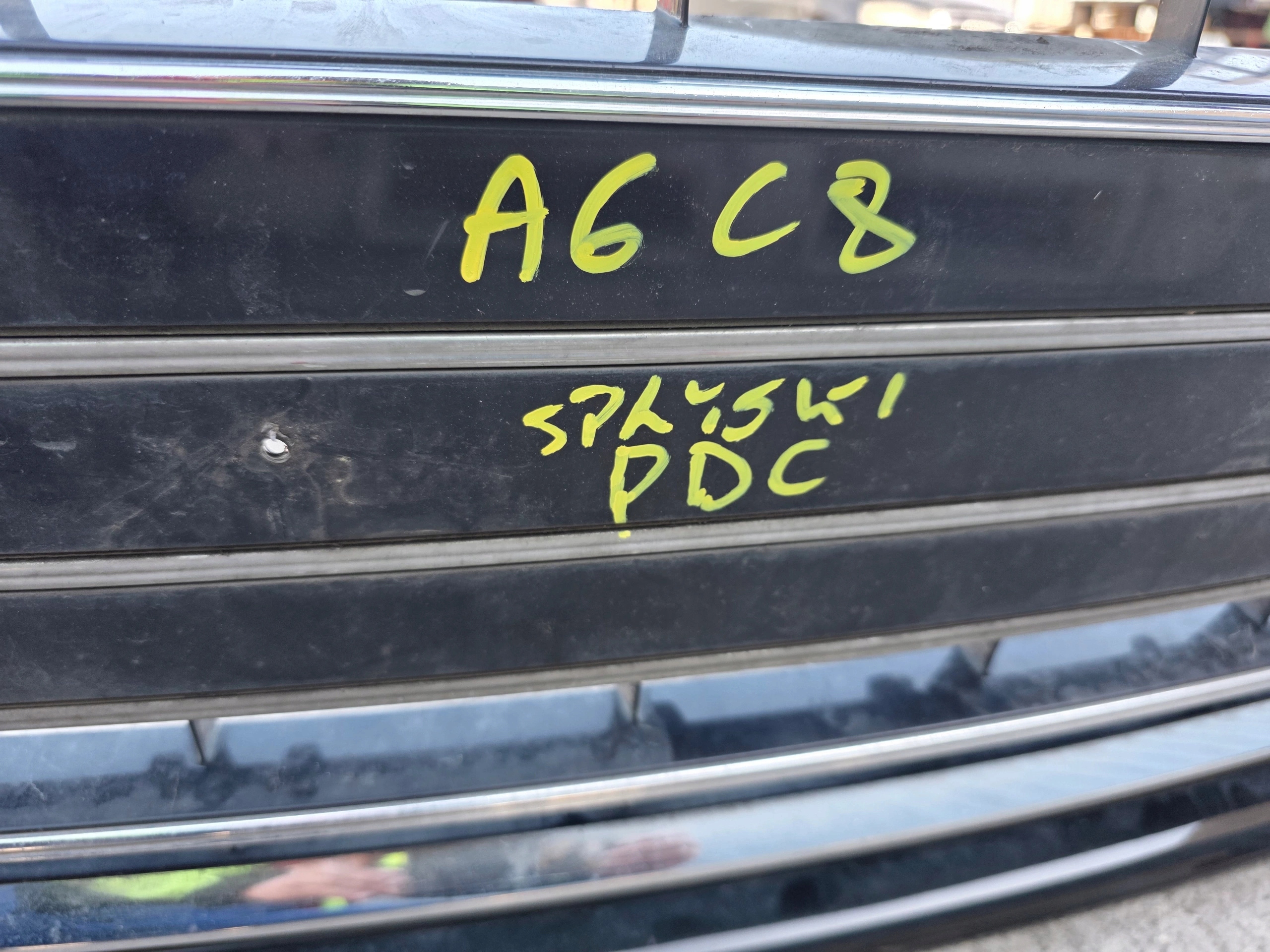 Stoßstange vorne AUDI A6 C8 S LINE 6XPDC Spritzdüsen !!!