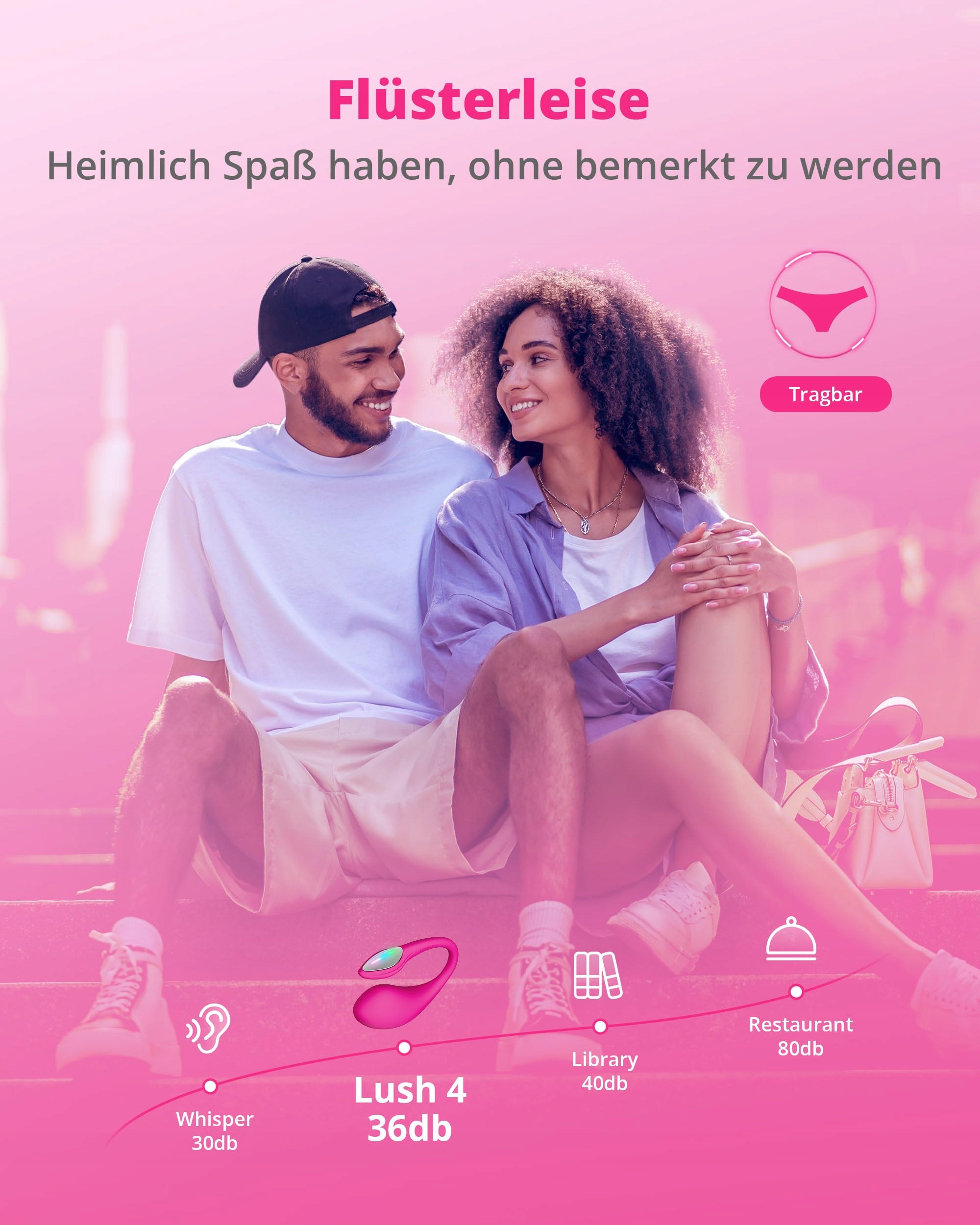 LOVENSE Lush 4 Wibrator Dla Par G Punkt Zdalne Sterowanie Wodoodporny APP — miniatura 6
