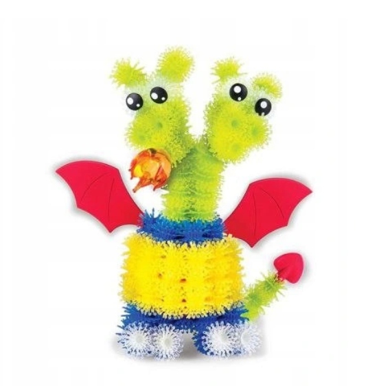 BUNCHEMS ŚWIECĄCE SMOKI KOLOROWE RZEPY ZESTAW Marka Spin Master