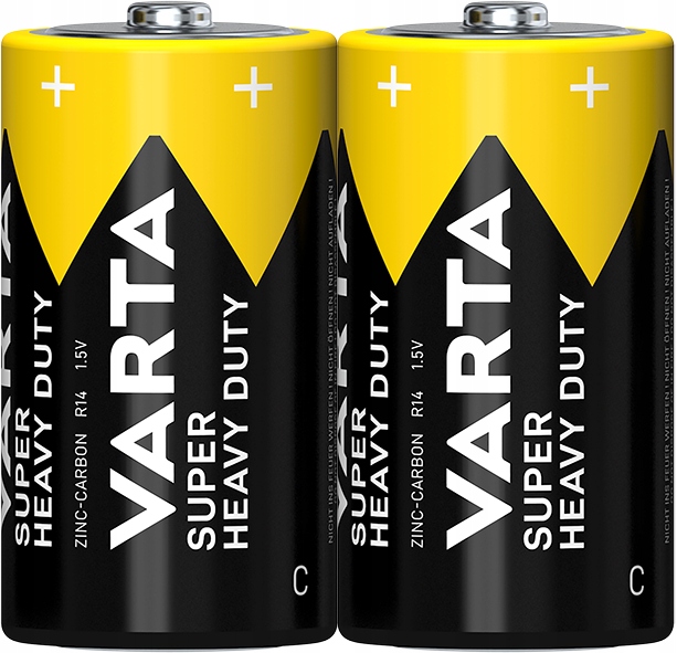 

2X Varta Superlife R14 Cynkowa Folia