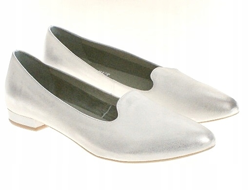Baleríny Exquisite 970 Stříbrné VEL.38