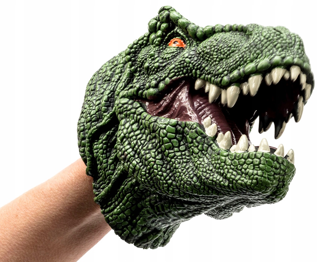 

Gumowa Pacynka Na Rękę pacynki Dinozaur Rękawica