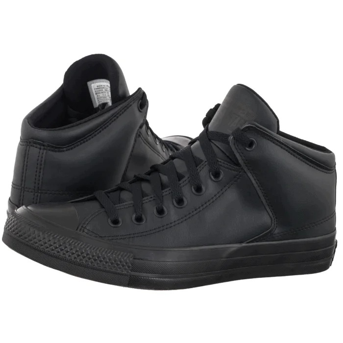 Pánské tenisky Converse Ctas High Street Mid Black A22390C černé