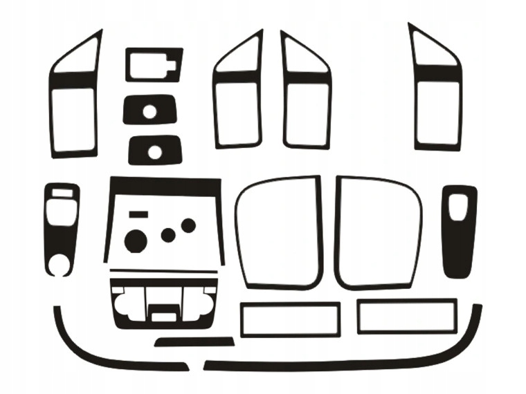 OPEL MOVANO C OKLEINY KOKPITU OKLEINA DESKA CAMPER Kolor wielokolorowy