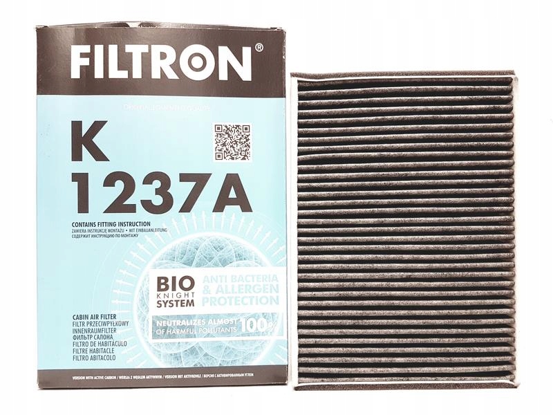 

Filtron Filtr Kabinowy K1237A Z Węglem Volvo S80