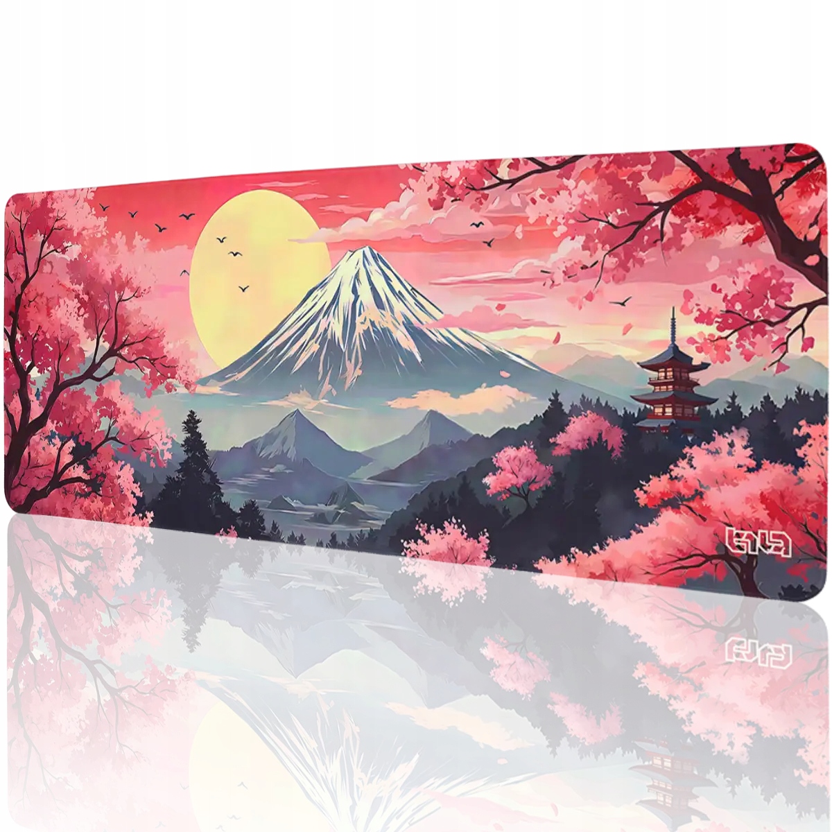 Duża Podkładka Pod Myszkę Japoński Las 80x30 Tilt XL Antypoślizgowa