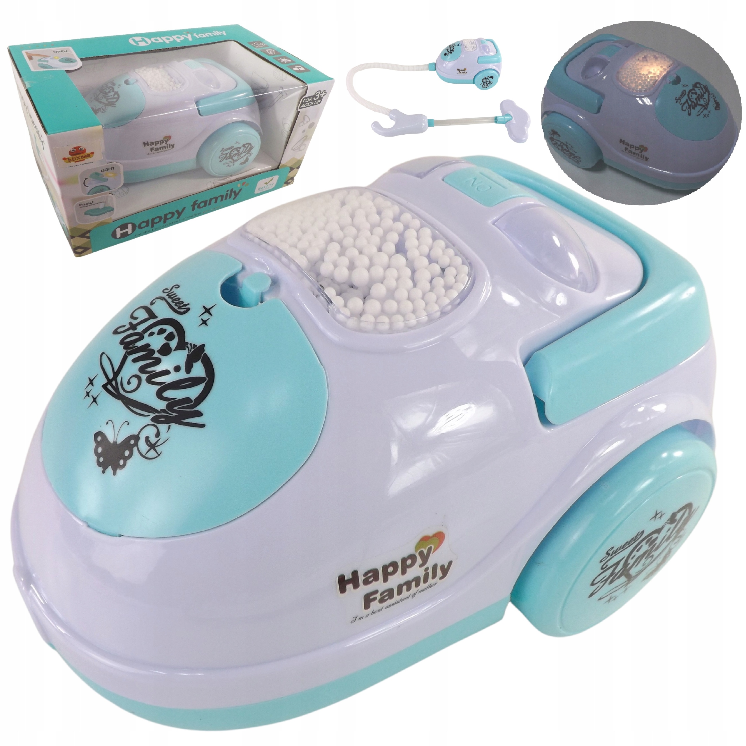 Odkurzacz dziecięcy LEANToys ODKURACZ