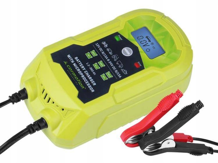 CARMOTION ВЫПРЯМИТЕЛЬ С МИКРОПРОЦЕССОРОМ ДЛЯ АККУМУЛЯТОРНОЙ БАТАРЕИ