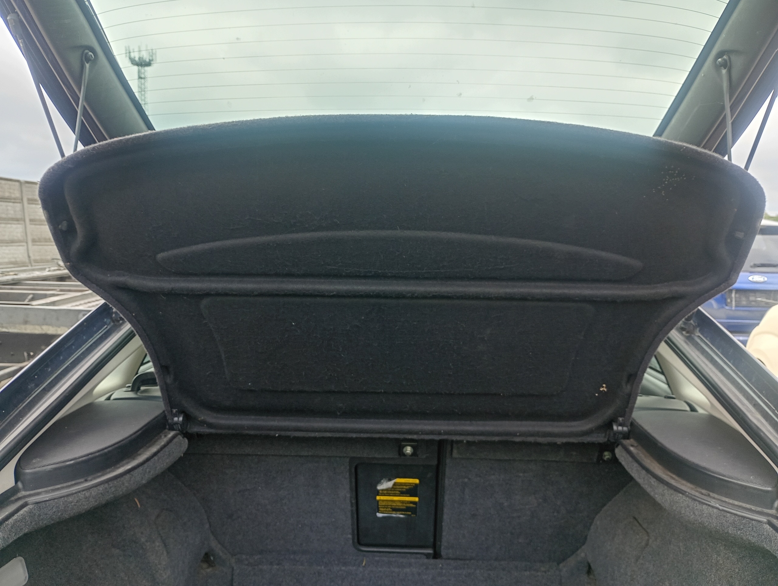 plato boot rear rear part Saab 93 9-3 98-02